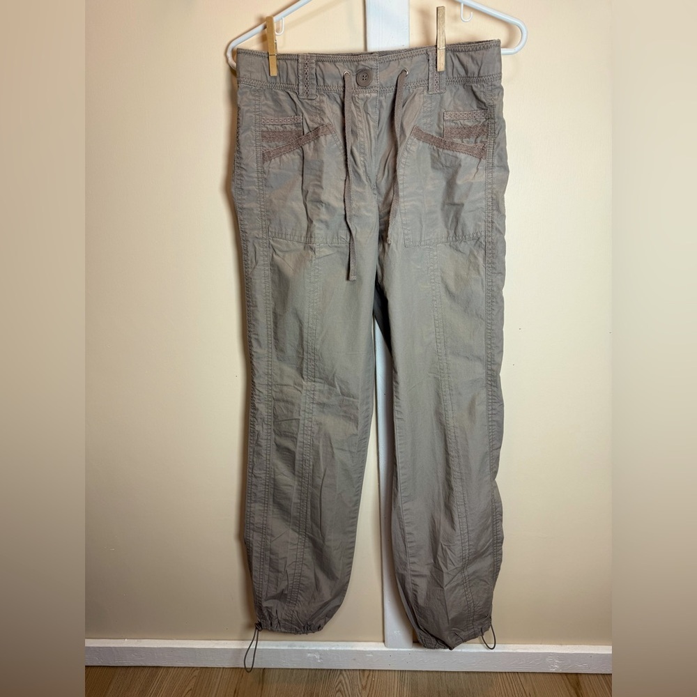 Women’s Nevada US2 cotton lace embroidery fly mid-rise convertible summer pant